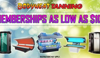 Unlimited Tanning starting at $10 per month!